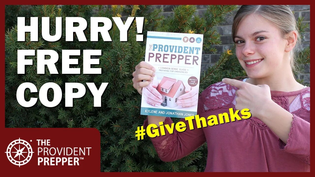 The Provident Prepper - Get Your Free Copy Before November 28, 2020 #GiveThanks