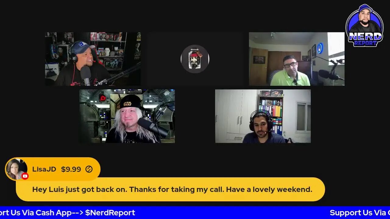 Nerd Report LIVE Open Topics & CALL INS!