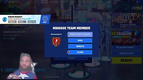 Fortnite with Rock Mercury