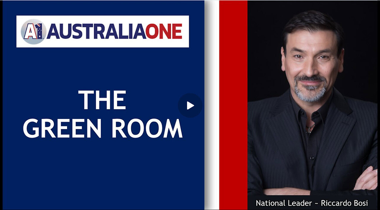 AustraliaOne Party - The Green Room (3 September 2024 - 800pm AEST)