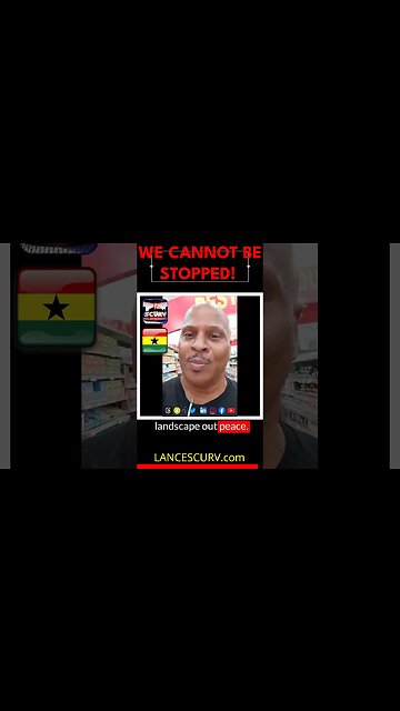 WE CANNOT BE STOPPED | LANCESCURV.com | #RiseUp