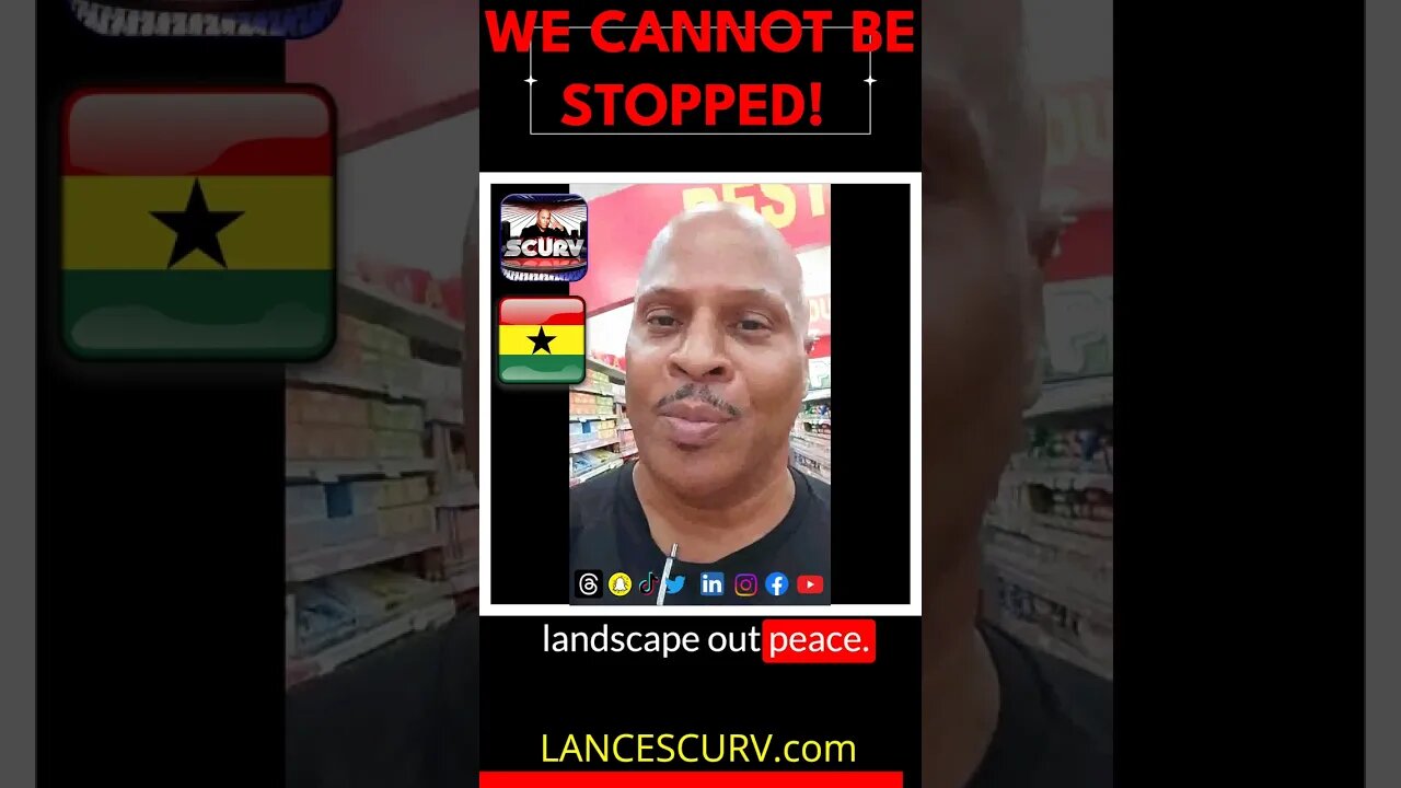 WE CANNOT BE STOPPED | LANCESCURV.com | #RiseUp