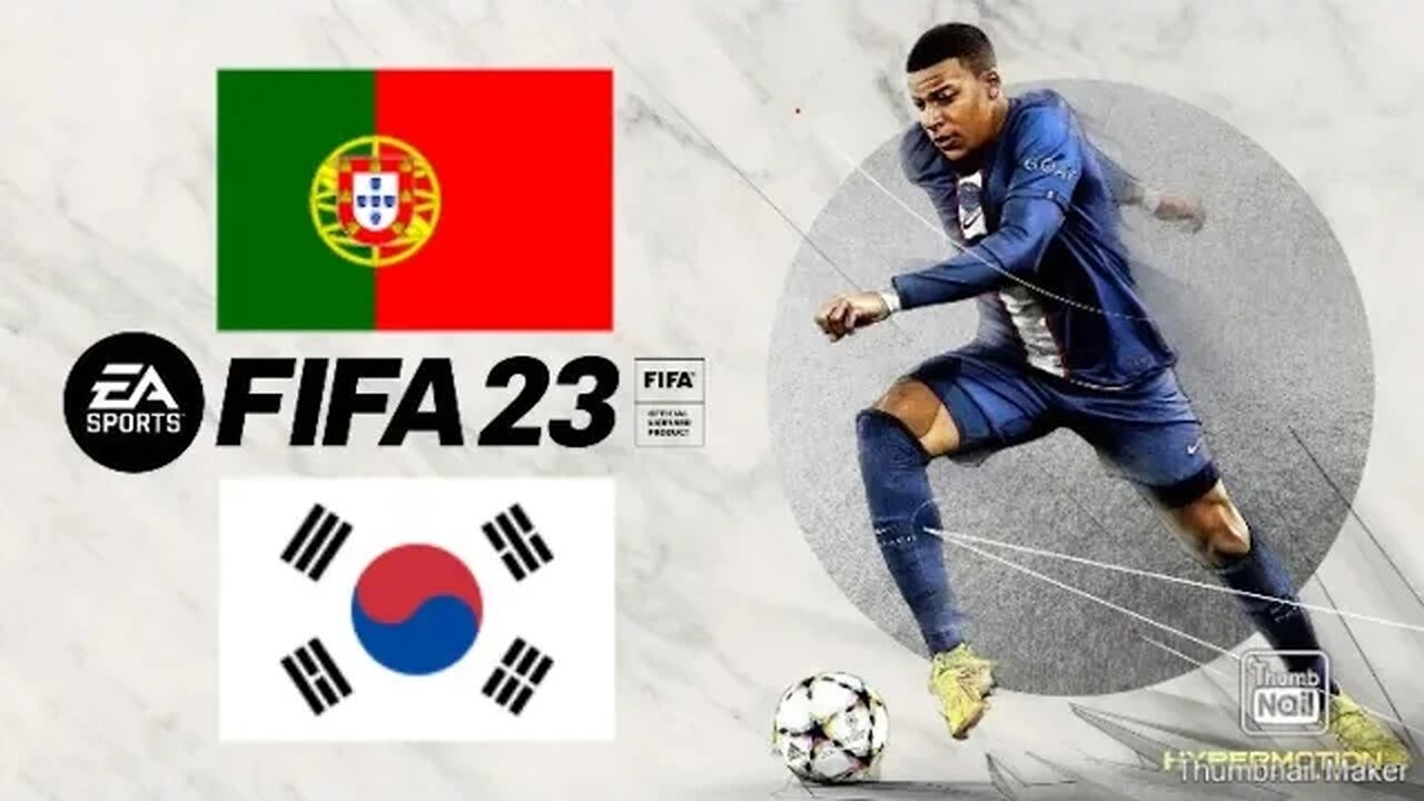 EA SPORTS, FIFA MOBILE 2023. Portugal VS Korea Republic