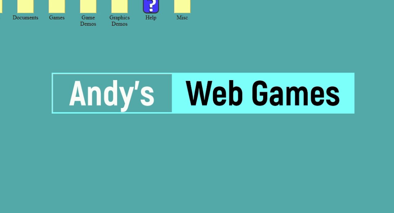 Andy's Web Games