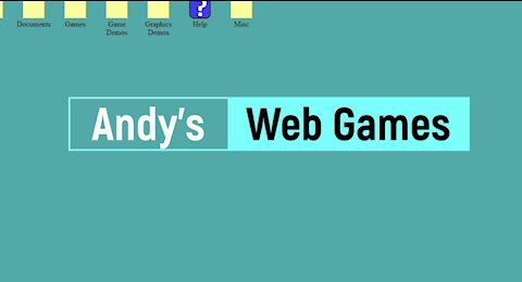 Andy's Web Games