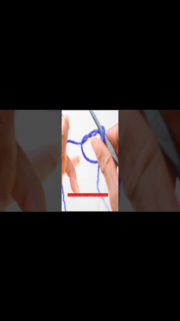 When you realize a magic circle is just a loose slip knot #crochet #shorts