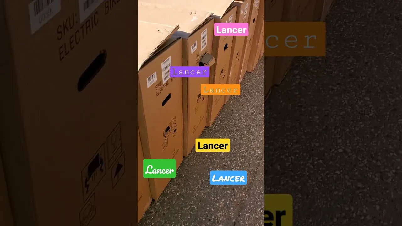 Lancer Bikes Have Arrived!