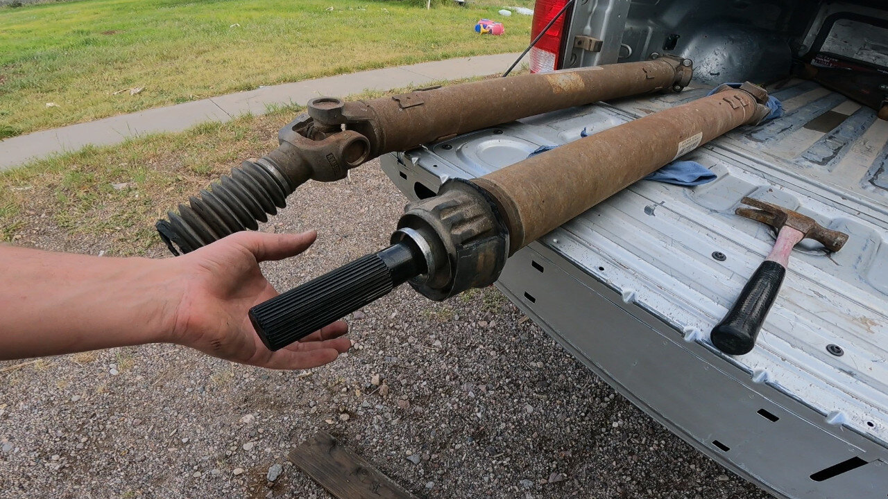 2011 Dodge carrier bearing replacement