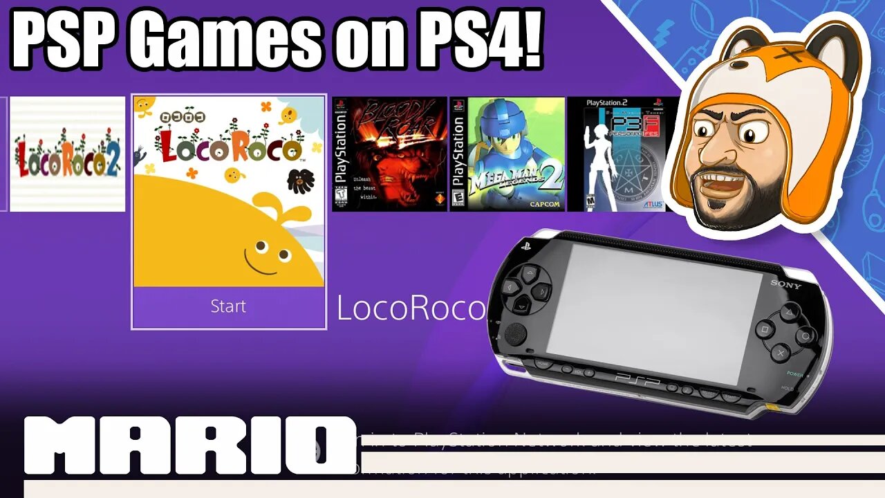 How to Play PSP Games on a Jailbroken PS4 with PS4 PSP Classics GUI