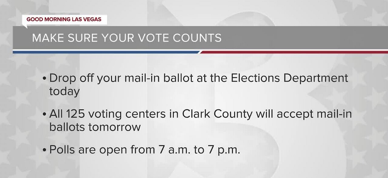 You can turn in your mail-in ballot in person