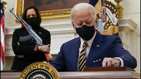 The Kamel stalking PINO Biden like the Grim Reaper