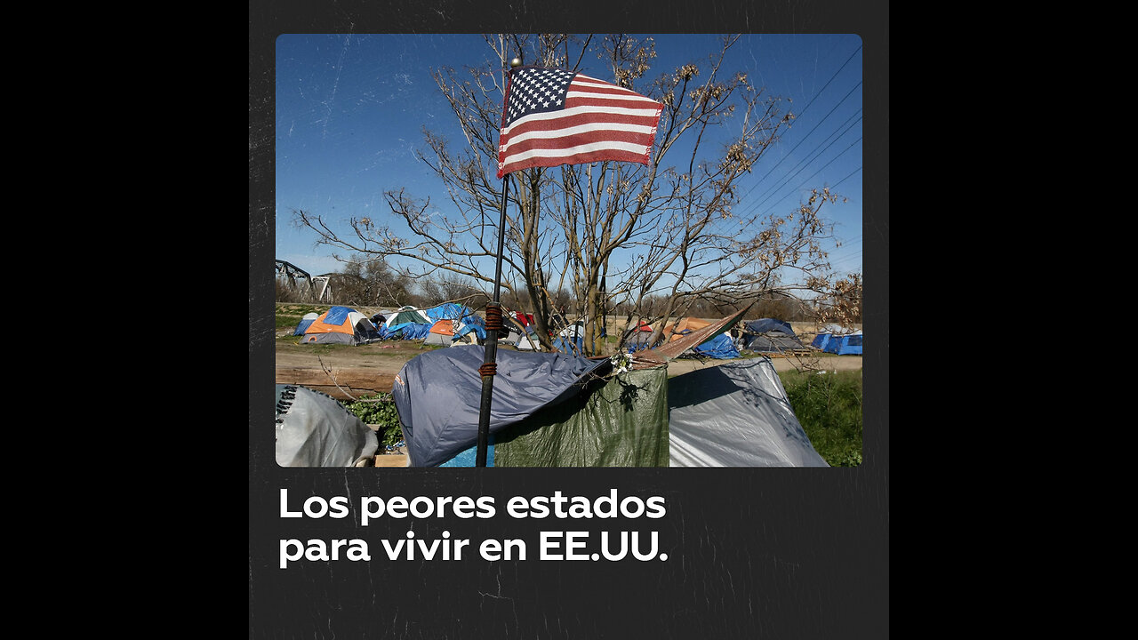 ‘Top 6’ de los peores estados estadounidenses para vivir en 2024