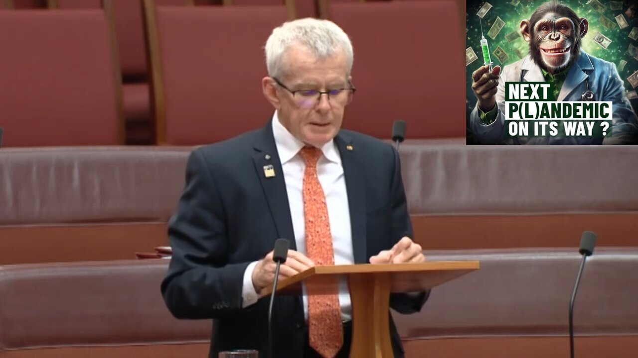 Senator Malcolm Roberts and the Fake Monkey Pox