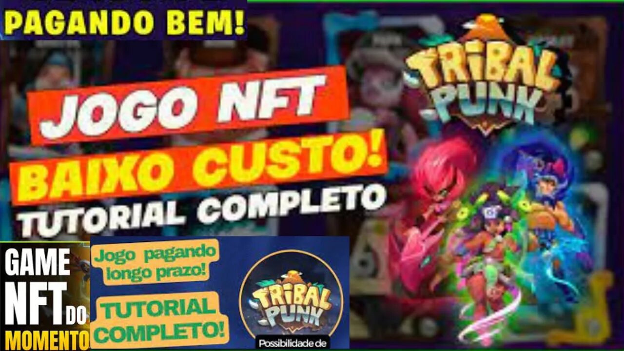 JOGO NFT TRIBALPUNK PROVA DE PAGAMENTO/ TUTORIAL COMPLETO