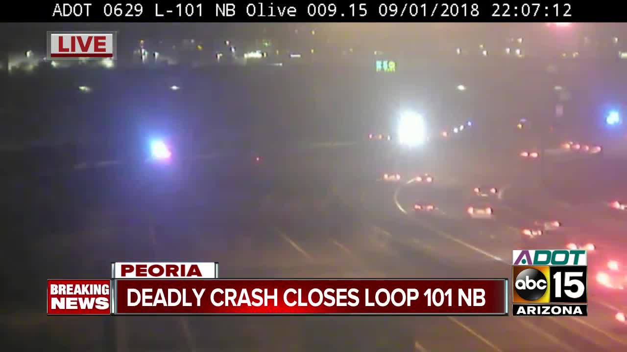 Deadly crash shuts down L-101 at Northern