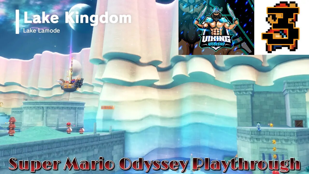 Super Mario Odyssey Playthrough Part 3: Lake Lamode