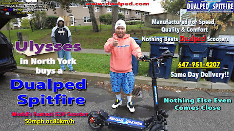Ulysses In North York Buys A Dualped Spitfire!!