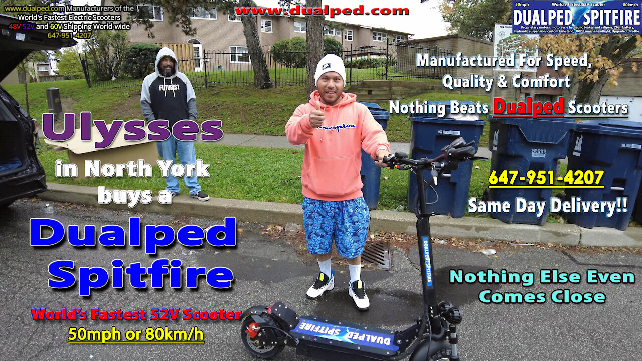Ulysses In North York Buys A Dualped Spitfire!!