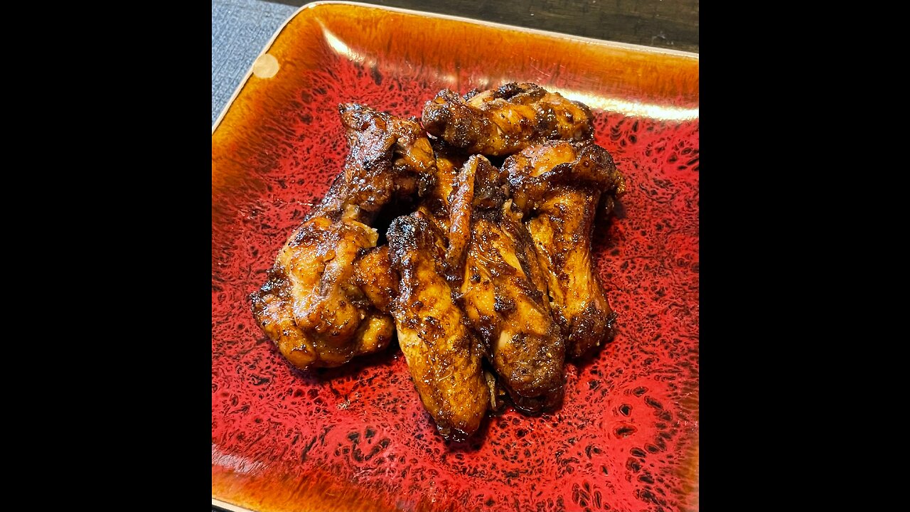 HOT HONEY Garlic Chicken Wing Sauce