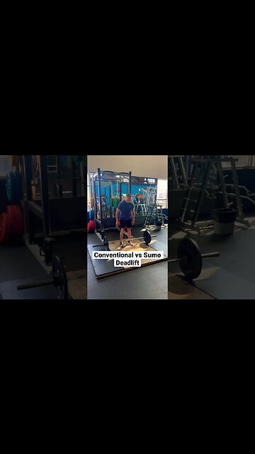 Conventional vs Sumo Deadlifts? #shorts