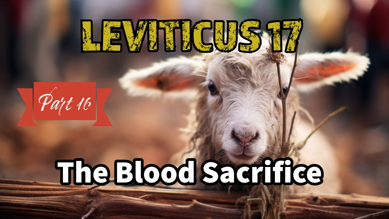 Blood Sacrifice (Leviticus Series Part 16)