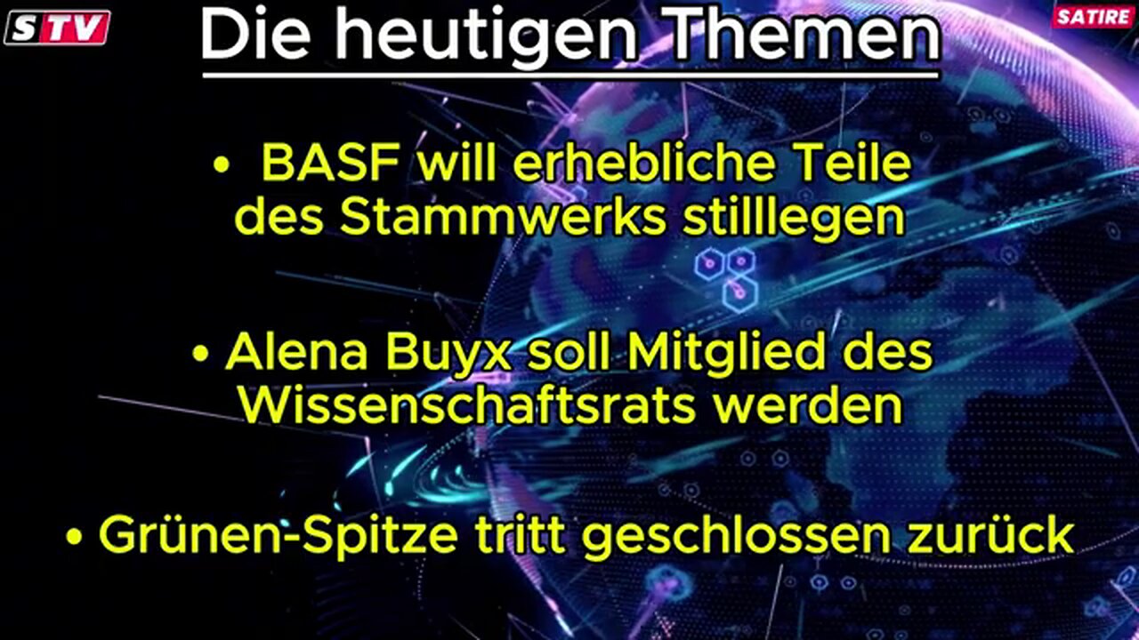 Carpaccio der Transparenz Langsam gerührt, aber schwer zu schlucken! 26.o9.2024 Schnute TV