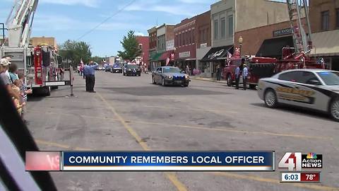 Hundreds of fellow officers help lay Gary Michael to rest