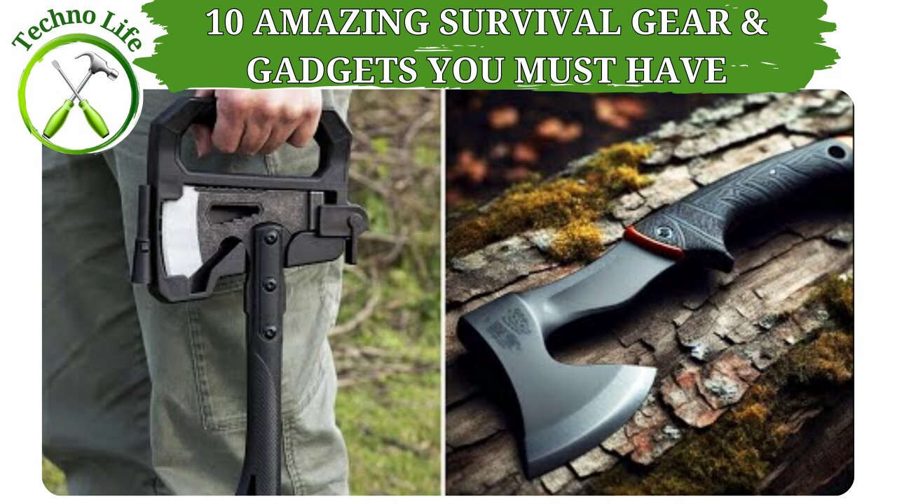 10 AMAZING SURVIVAL GEAR & GADGETS YOU MUST HAVE