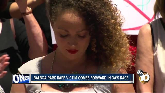 Balboa Park rape victim comes forward in DA's race