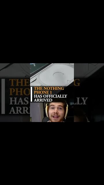 The Nothing Phone 1 has officially arrived