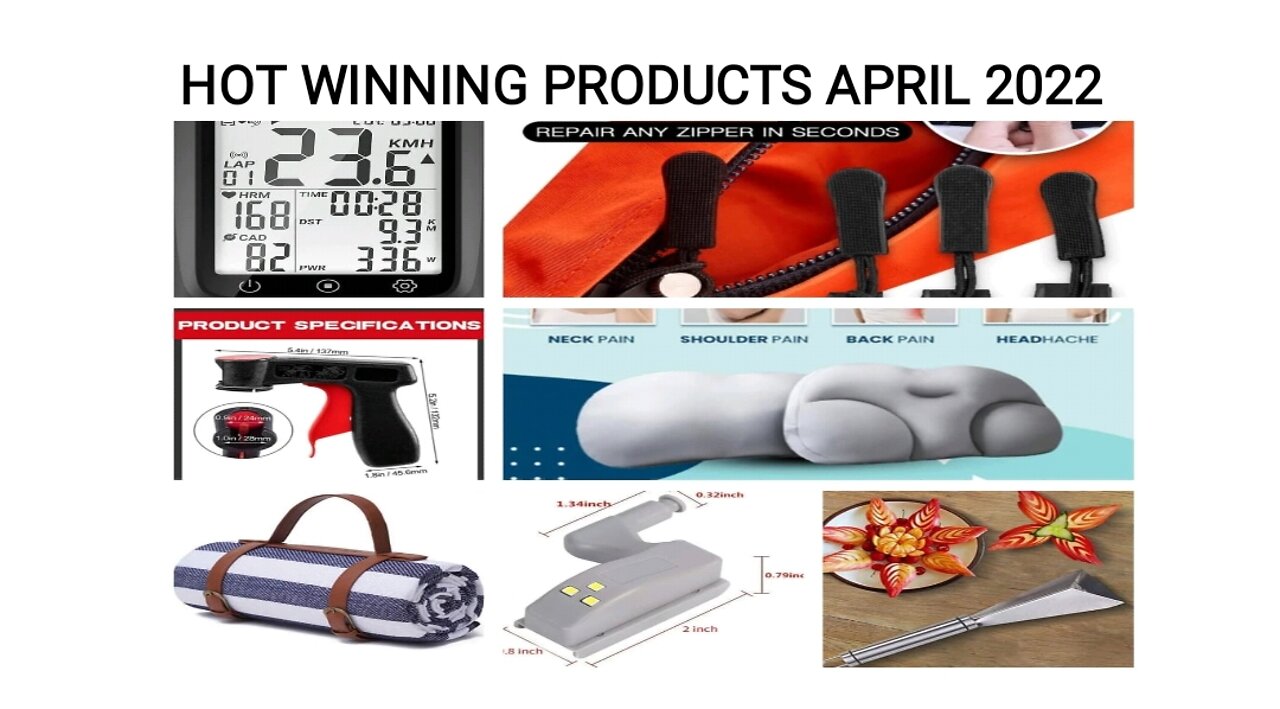 Winning Products to Sell or Dropship on Amazon Ebay Shopify April 2022ify