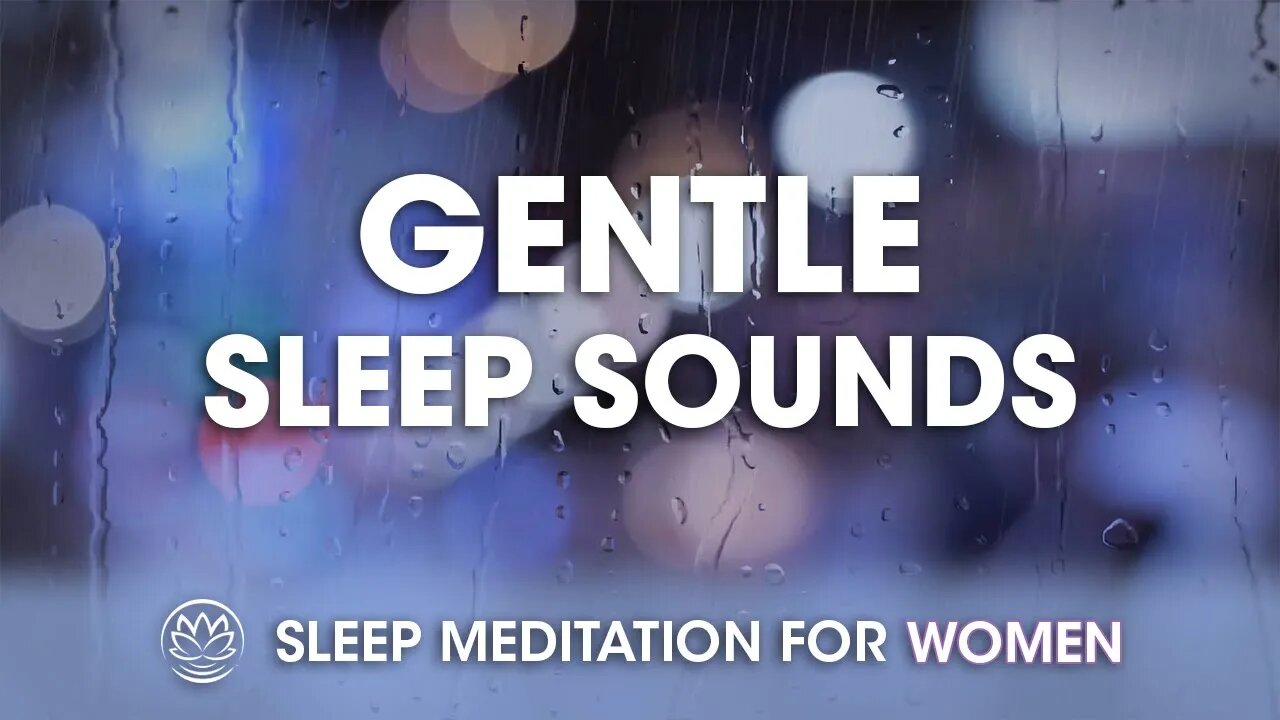 A Gentle Pitter Patter in the Night // Sleep Meditation for Women