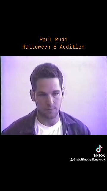 Paul Rudd Auditions For Tommy Doyle Role In #Halloween6
