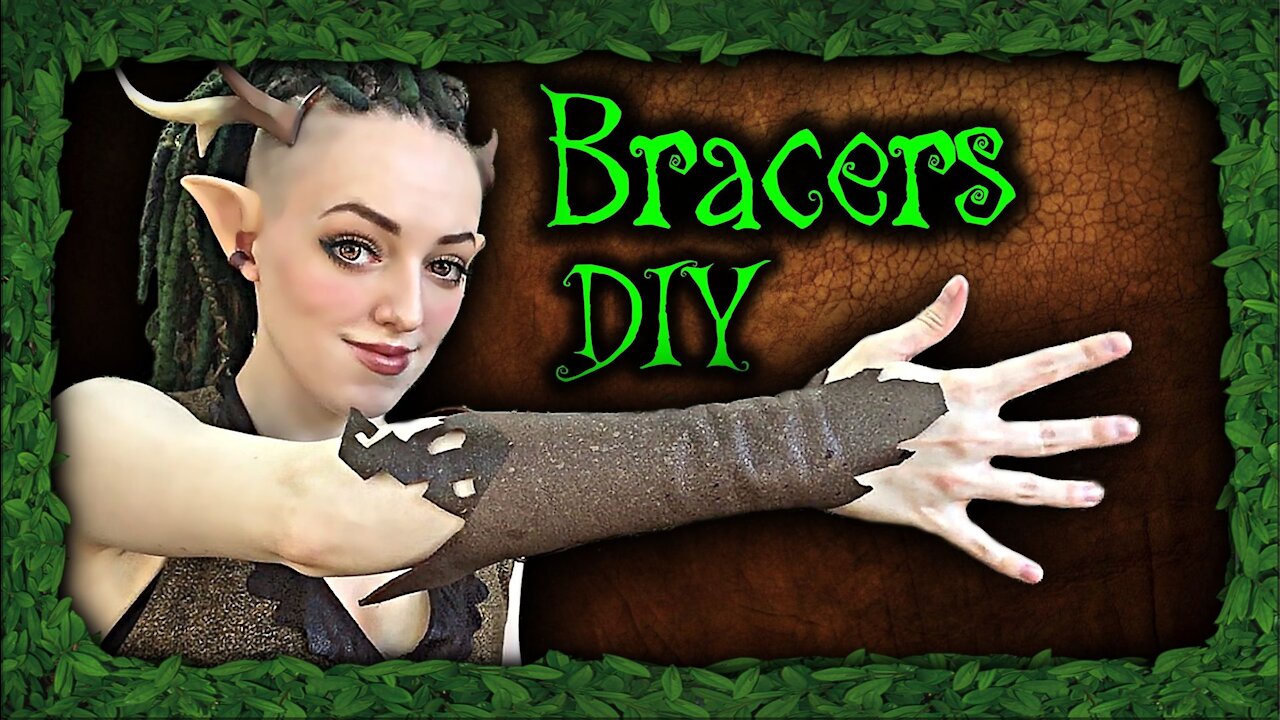 Leather Bracers DIY | Cosplay/Larp Crafty Tutorial