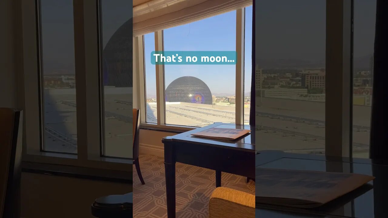 That’s No Moon… #msgsphere #lasvegas #pca2023