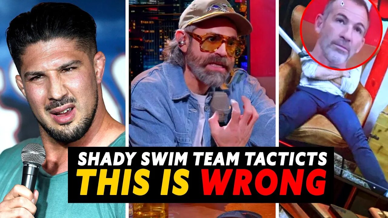 Bryan Callen & Bredan Schaub CAUGHT with "FREE ADVERTISING" REDBAR Disgusted!
