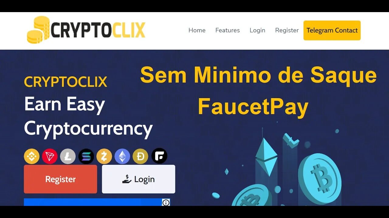 💥Faucet pagando sem mínimo de saque na FaucetPay💥