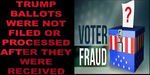 Ep.183 | 50K BALLOTS VOTING FOR TRUMP NOT SENT TO THE REGISTRAR OF VOTERS AFTER RECEIVED BY USPS