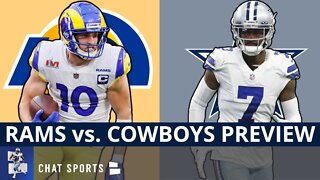 Dallas Cowboys vs. Los Angeles Rams Preview, Prediction And Injury Report