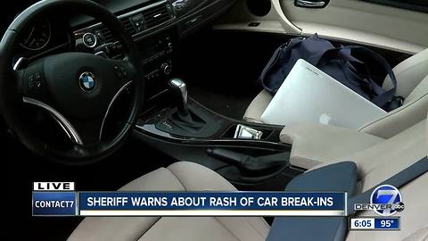 Authorities see similarities in recent car break-ins in Arapahoe County