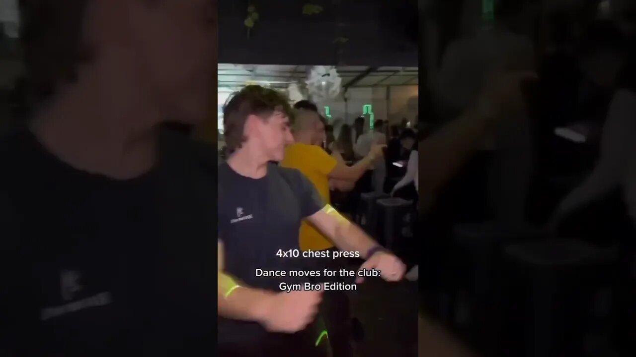 dance moves, gymbro edition🤯