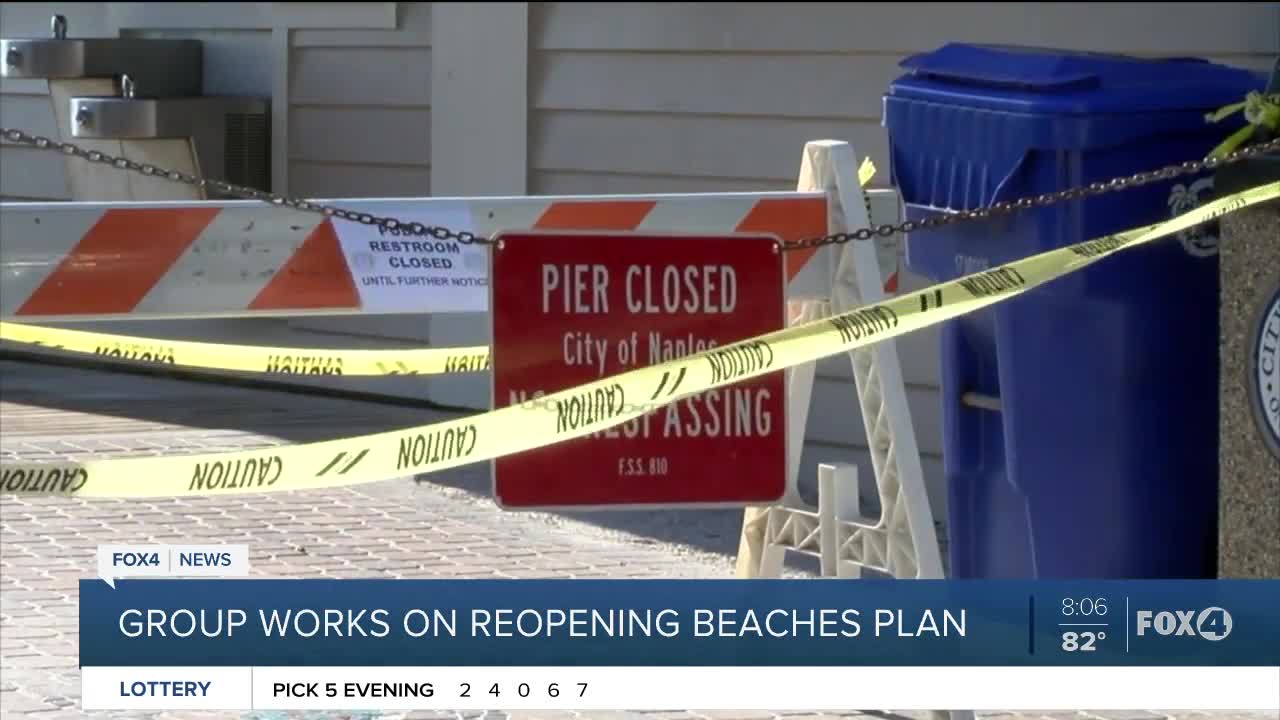 Local group works on reopening Southwest Florida beaches