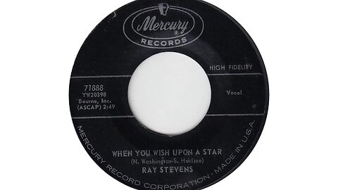 Ray Stevens - "When You Wish Upon A Star" (Official Audio)