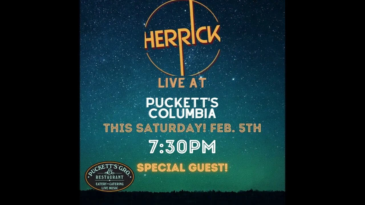 February 5 live show- Puckett's Columbia!