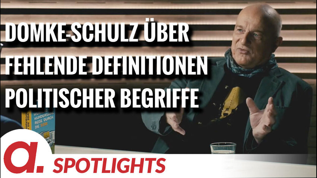 Spotlight: Wilhelm Domke-Schulz über fehlende Definitionen politisch relevanter Begriffe