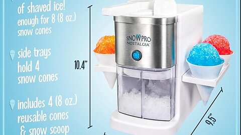 Electric Shaved Ice - Link in Description