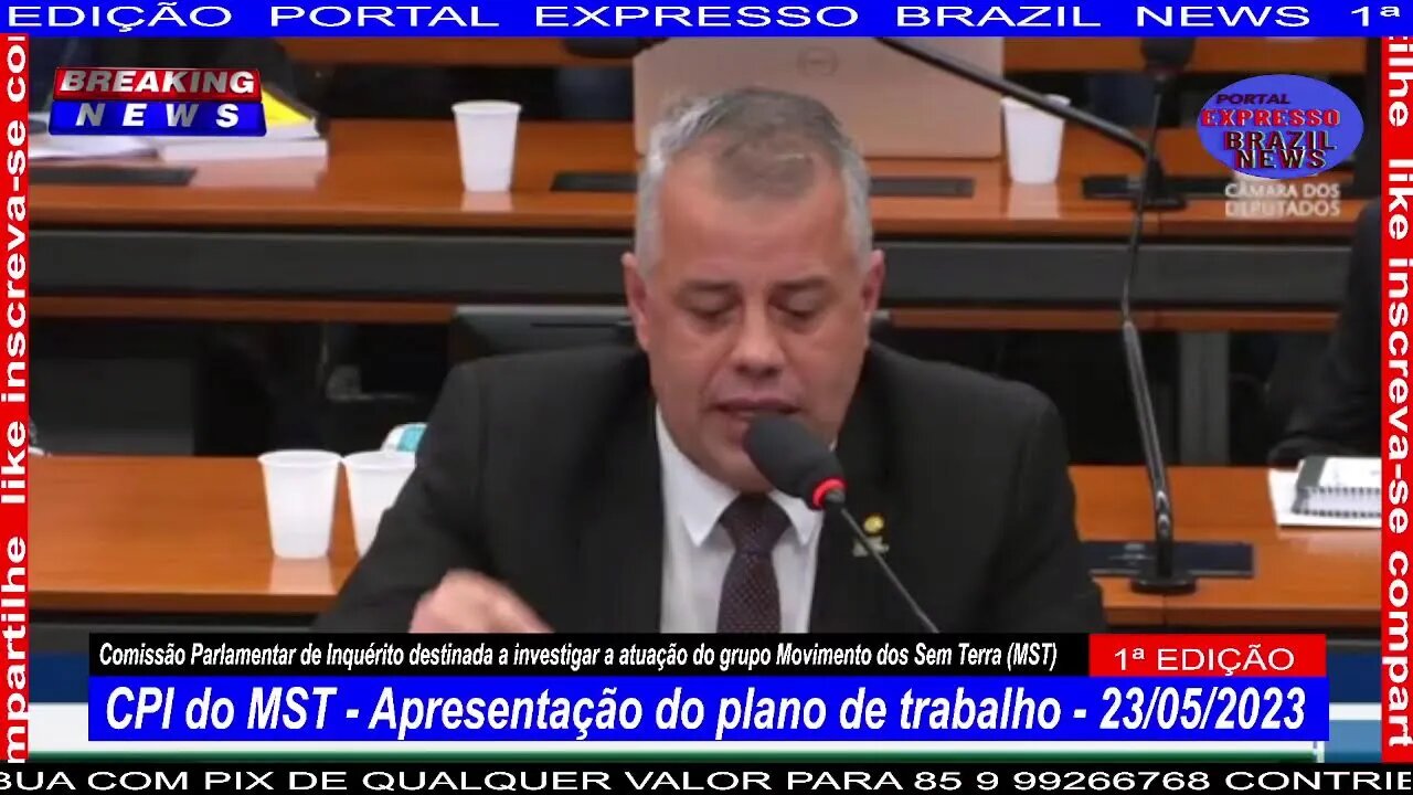 CPI do MST - Apresentação do plano de trabalho - 23/05/2023