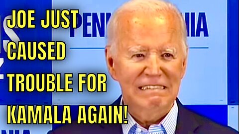 Joe Biden just put Kamala’s team in DAMAGE-CONTROL MODE again! 🤦‍♂️