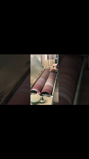 Double drums sander #shorts #shortvideo #woodworking