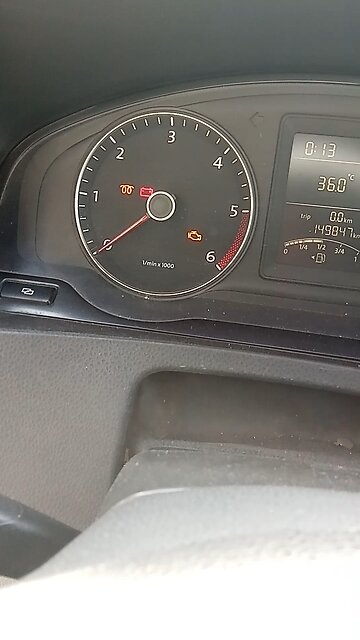 tip testigo de avería Volkswagen diésel